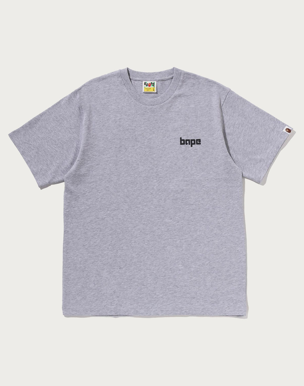 A BATHING APE LOGO TEE MENS