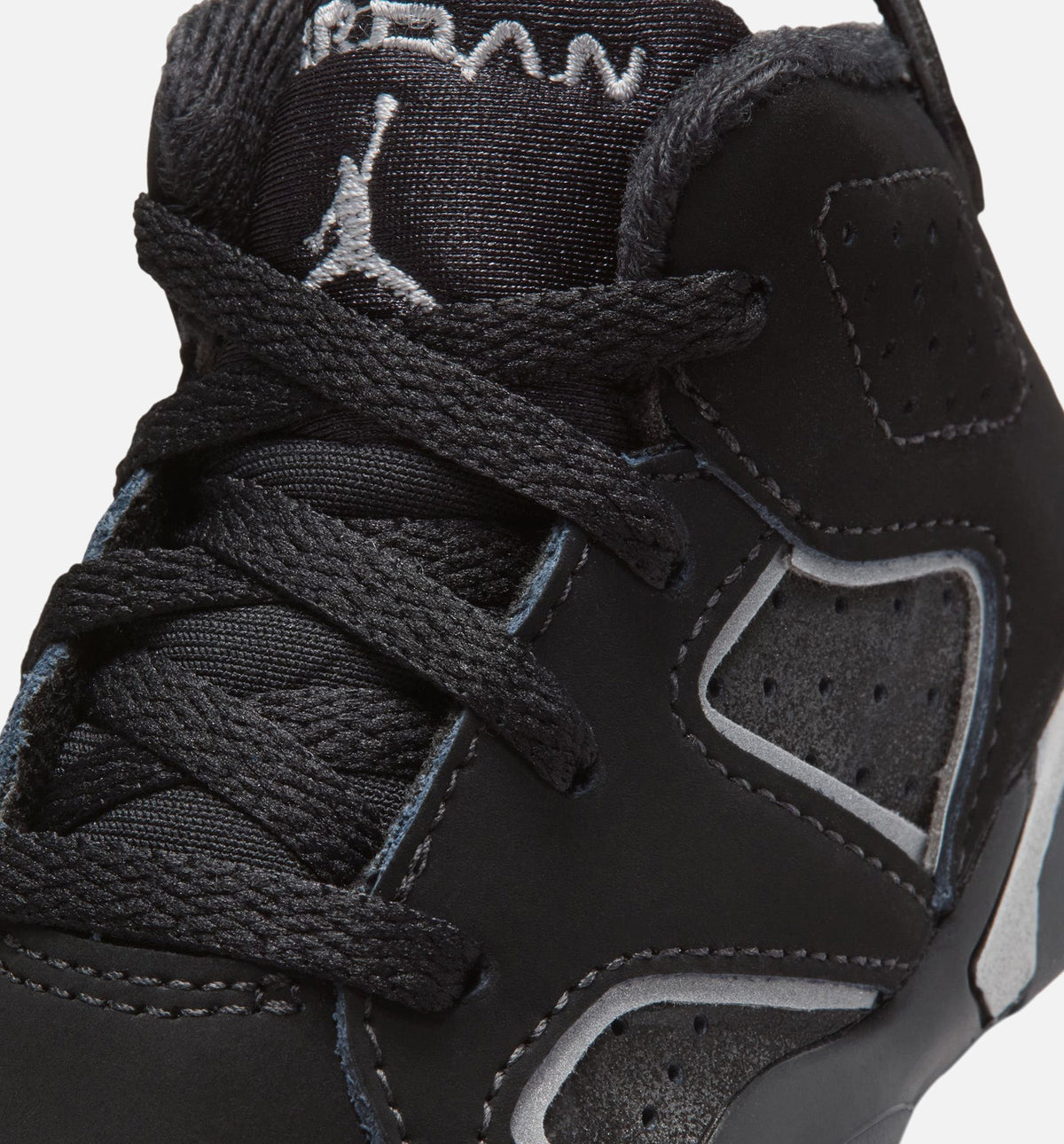 Air Jordan 6 Cap & Gown Infant/Toddler – Black/Reflective Silver/Black