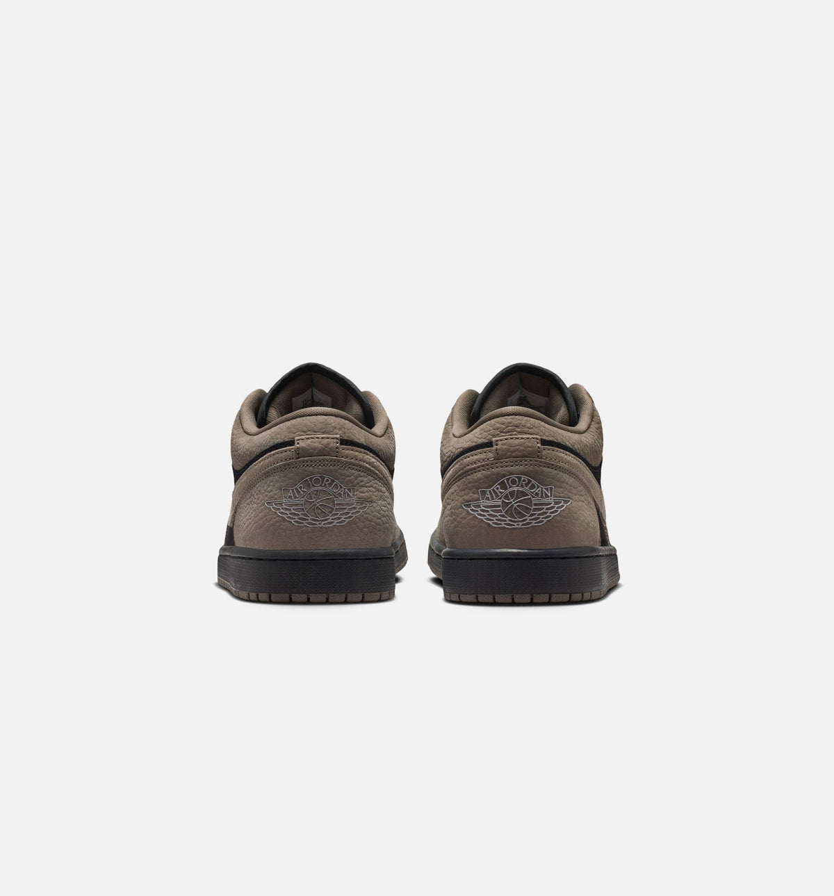 Air Jordan 1 Low SE Men's Lifestyle Shoes - Black Olive Grey Light Wild Mango