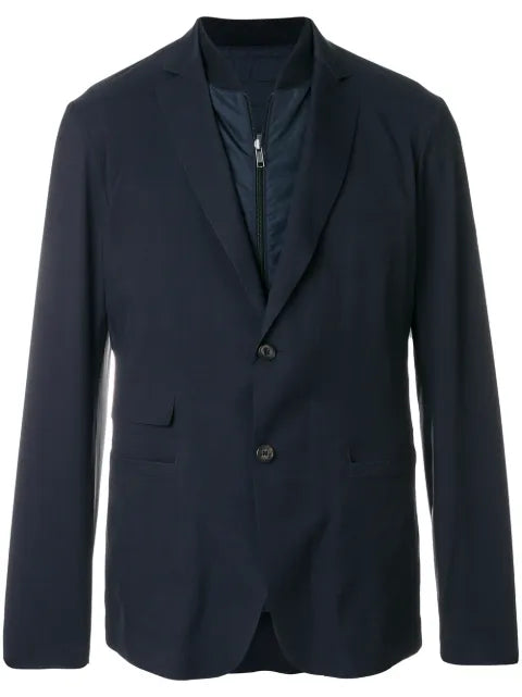 Liska double layer padded blazer jacket