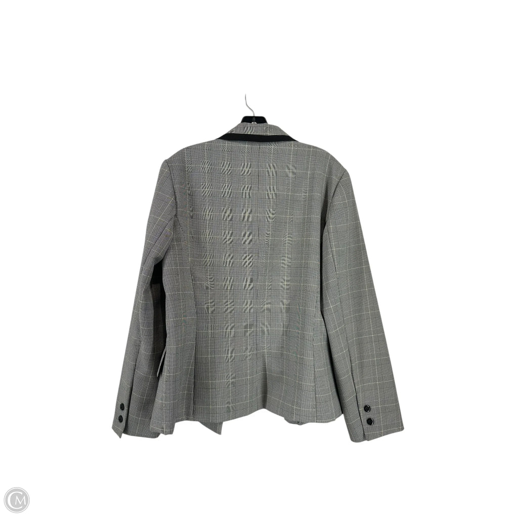Dress Suit 2pc By Clothes Mentor In Plaid Pattern, Size: 12
