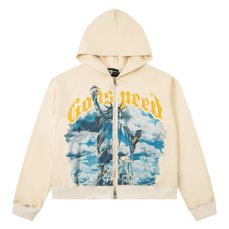 Godspeed Chrome Liberty Zip Hoodies