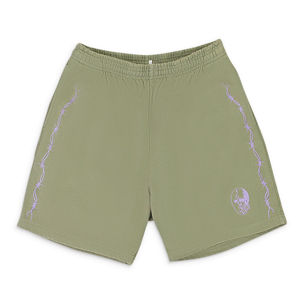 BARBED WIRE HOCKEY MASK OLIVE SHORTS