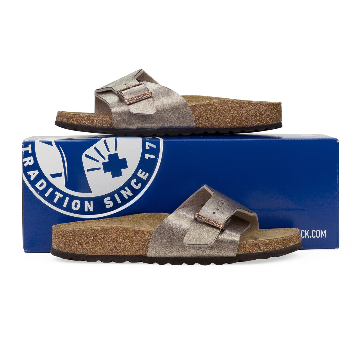 BEIGE CATALINA BIRKO-FLOR SANDALS