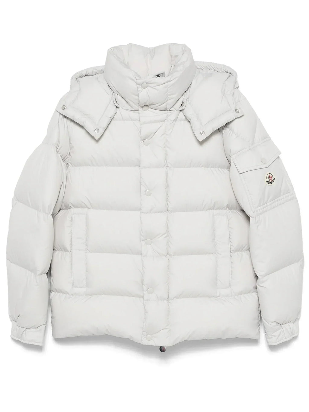 Moncler Maya 70th Anniversary Short Down Jacket in White