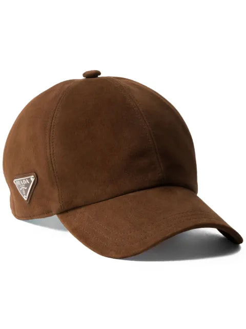 Prada suede baseball cap