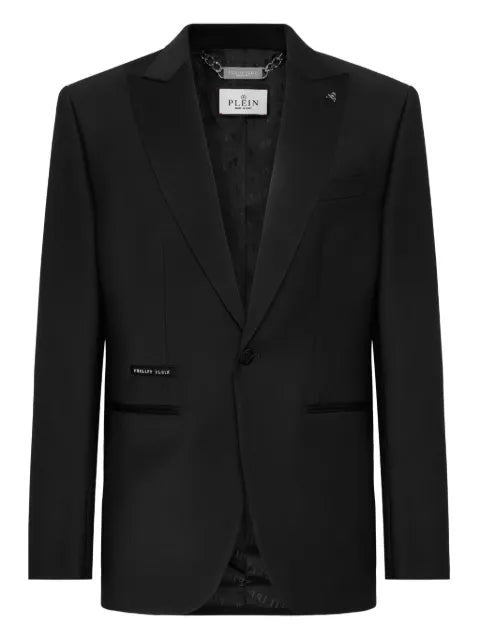 Philipp Plein wool blazer Teddy waiter