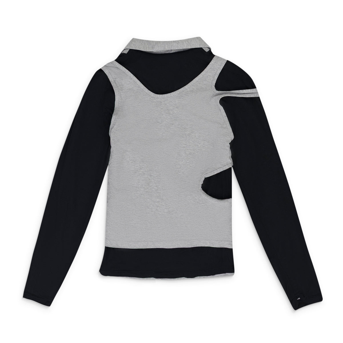 Grey Jess Layered Polo