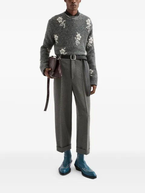 Jil Sander floral sweater