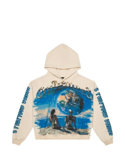 GODSPEED Artificial Love print hoodie