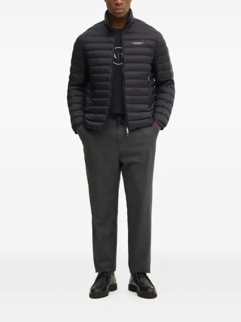 Armani Exchange zip-fastening padded jacket