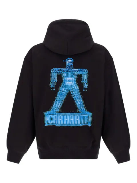 Carhartt WIP front back print hoodie