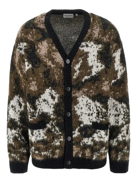 Carhartt WIP Merton jacquard pocket cardigan