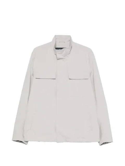 Herno high-neck chest-pocket jacket