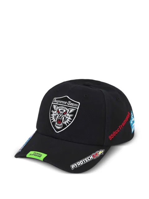 Supreme logo-patch baseball cap