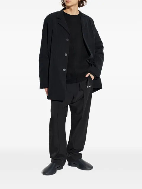 FEAR OF GOD ESSENTIALS logo-embroidered crew-neck sweater