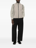 Emporio Armani nylon down gilet with a chevron quilt essential