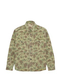 Fortela Kenny camouflage pocket overshirt