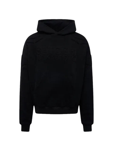 SATOSHI NAKAMOTO logo hoodie