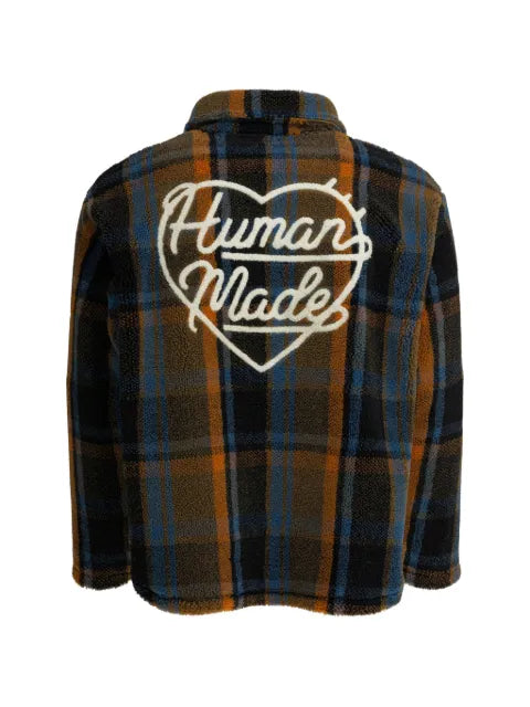 Human Made plaid buttoned sweater