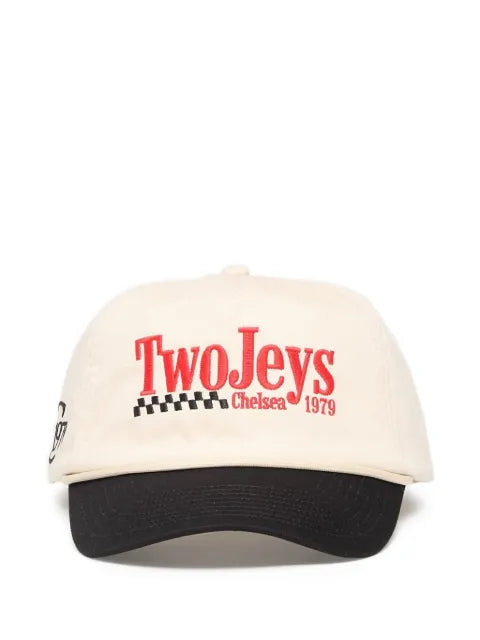 TWOJEYS logo-embroidered baseball cap