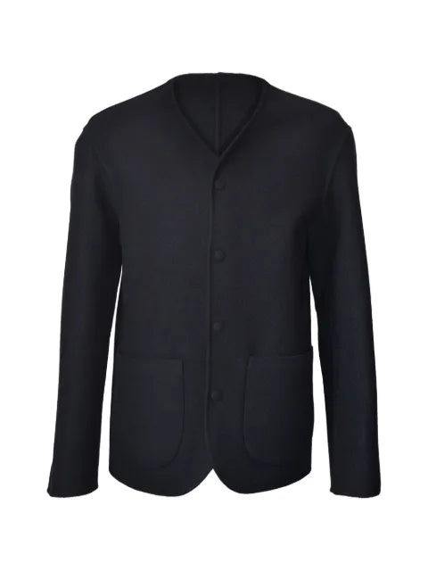 Meta Campania Collective collarless V-neck jacket