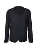 Meta Campania Collective collarless V-neck jacket
