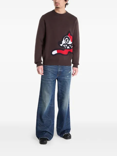 Billionaire Boys Club - Ice Cream Running Dog crew-neck sweater