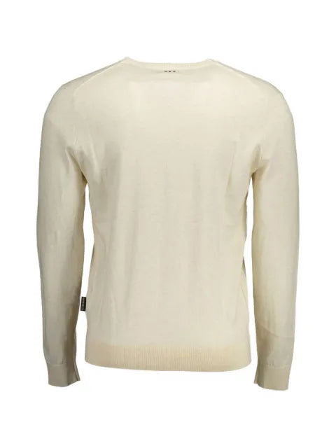 Napapijri crew neck logo-patch sweater