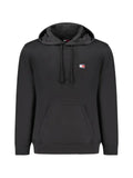 Tommy Hilfiger logo-patch kangaroo-pocket hoodie