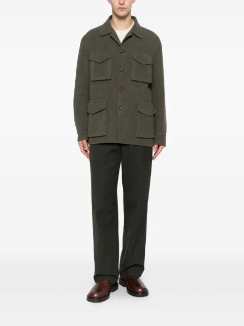 Eleventy four-pocket wool jacket