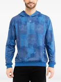 Fila geometric-print hoodie