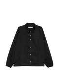 Undercover logo patched press-stud coach jacket