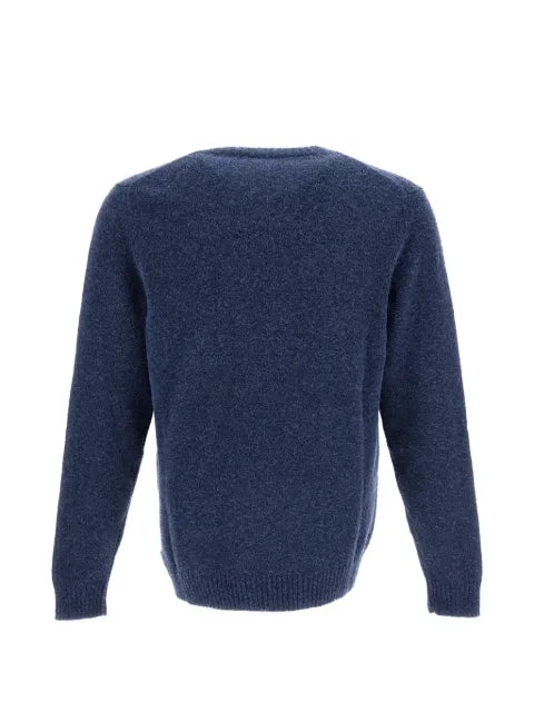 Zanone crew-neck bouclé sweater