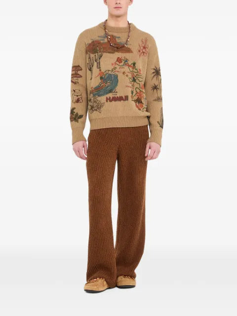 Alanui Decade graphic-print sweater