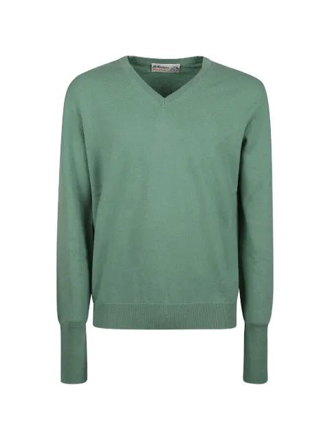 Ballantyne V-neck cashmere sweater
