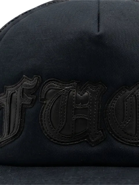 Chrome Hearts leather-patch baseball cap