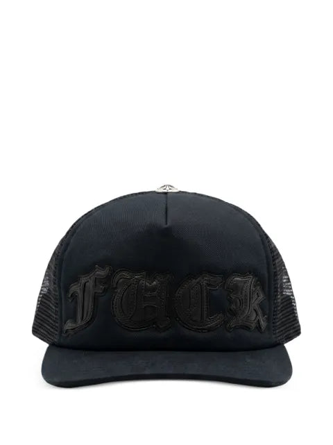 Chrome Hearts leather-patch baseball cap