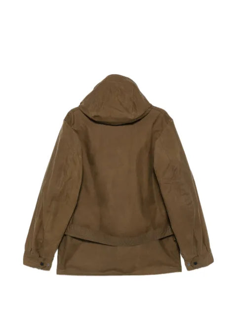 Barbour Ursula belted hooded jacket