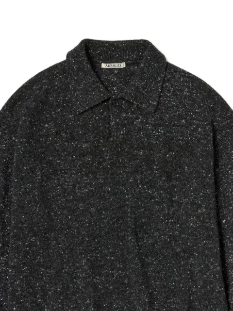 Auralee cashmere nep-knit sweater
