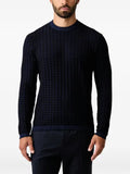 Armani Exchange geometric-patterned sweater