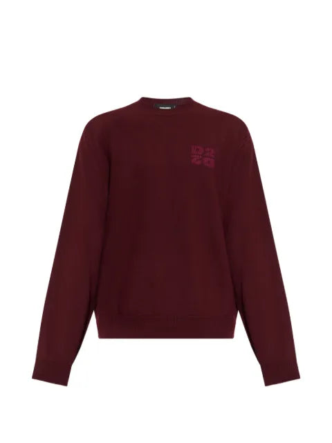DSQUARED2 embroidered-logo sweater