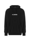 Comme des Garçons Homme logo-print cotton hoodie