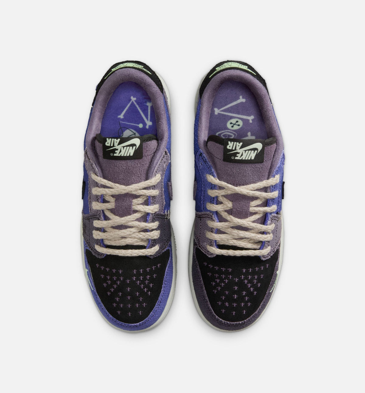 Air Jordan 1 Low OG Youth Sneakers - Regency Purple/Dark Raisin