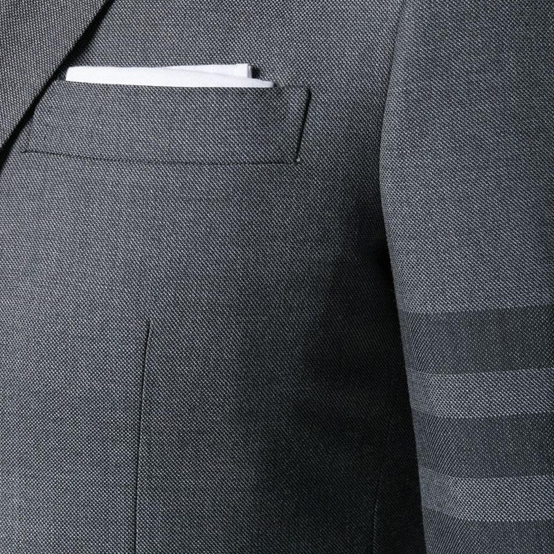 Men's Classic 4 - Bar Jacket - Heritage Tailoring - Signature Details | Thom Browne