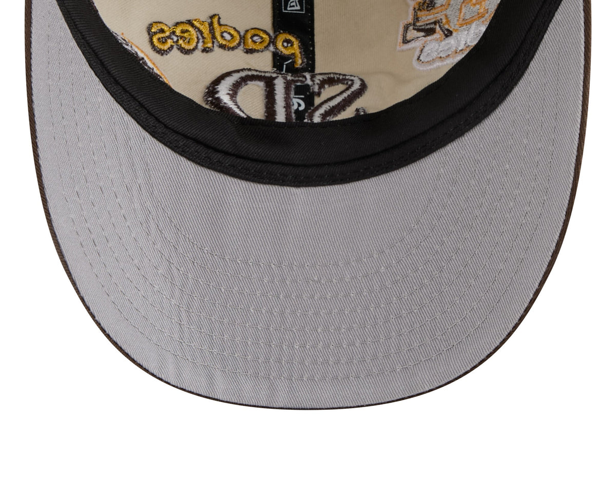 New Era 950 Retro Crown San Diego Padres Snapback Hat