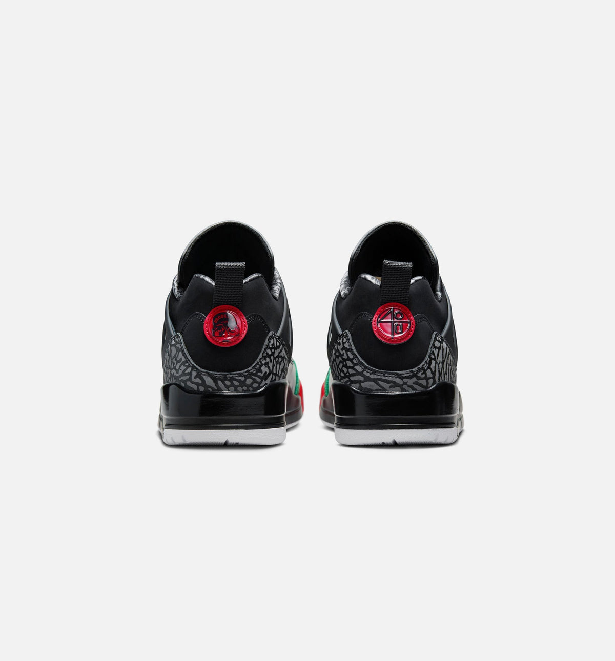 Spizike Low Men's Lifestyle Shoe – Black/Classic Green/White/Varsity Red