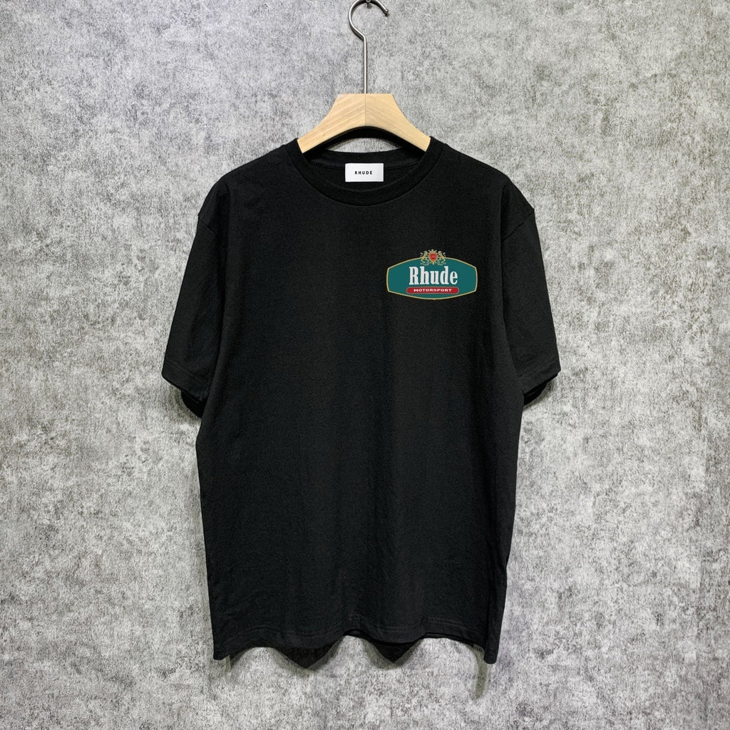 Rhude T-shirts Printed Trendy Pure Cotton