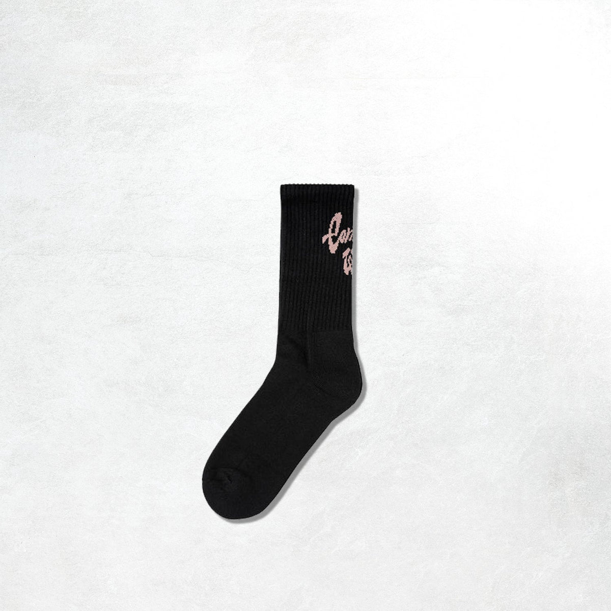 Carhartt WIP Chedda Socks: Black / Glassy Pink