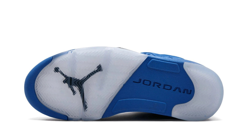 Air Jordan 5 Retro 'Blue Suede' – University Blue Suede AJ5 with 3M Tongue & Icy Clear Sole